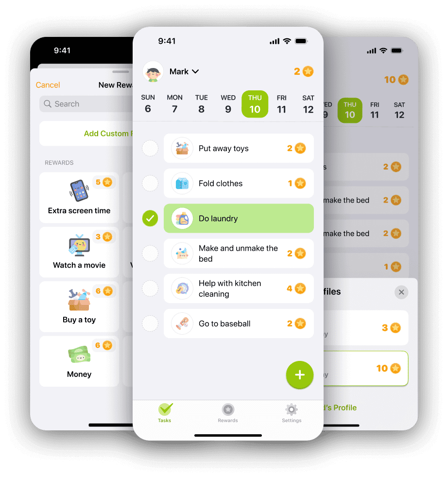 NeatKid App Interface